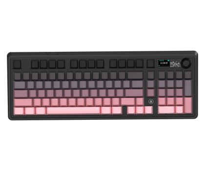 Klawiatura Ajazz AK980 V2 Gift Switch V2 Gradient Pink z ekranem